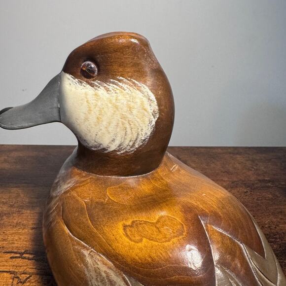 Vintage K. Wood Ruddy hen 1985 Made In USA - Picture 4 of 6